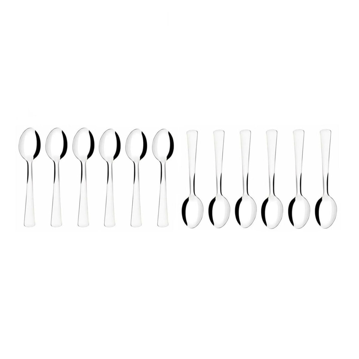 Colher de Cha Aço Inox Talheres Restaurante Buffet 12un Toronto