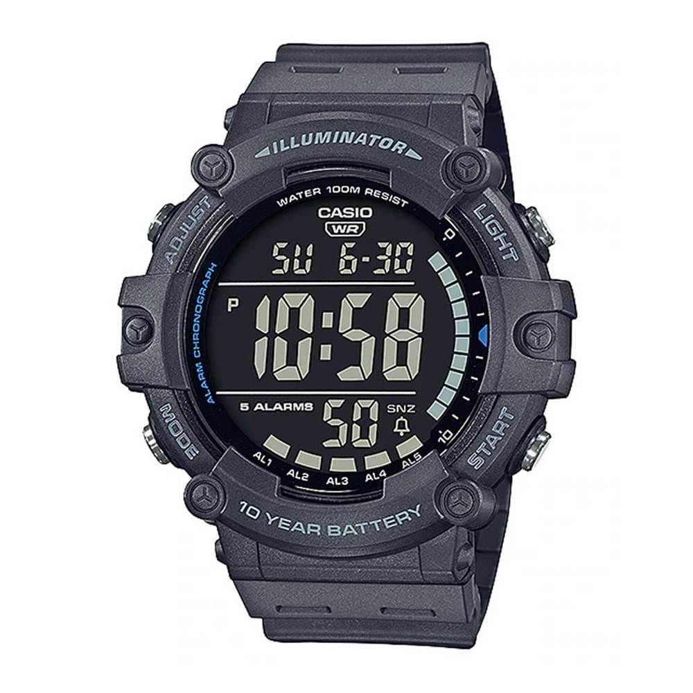 Relógio Casio Masculino Ref:Ae-1500wh-8bvdf Digital Illuminator