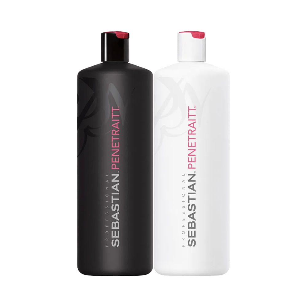 Sebastian Penetraitt Shampoo 1000ml e Condicionador 1000ml