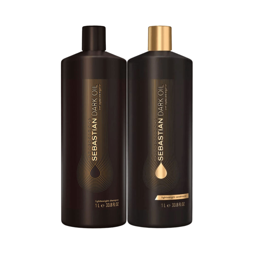 Sebastian Dark Oil Shampoo 1000ml e Condicionador 1000ml