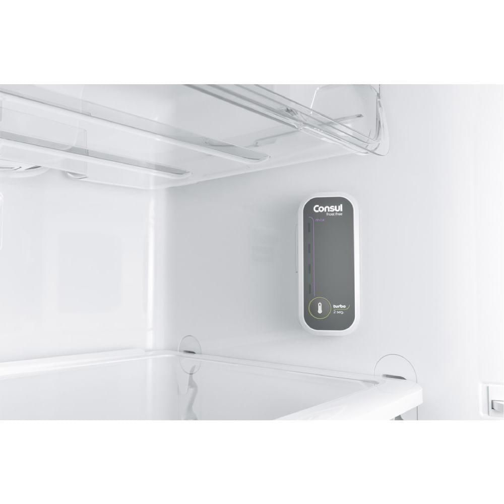 Geladeira Consul Frost Free Duplex 340 Litros Branca com Prateleiras Altura Flex CRM39AB 127V