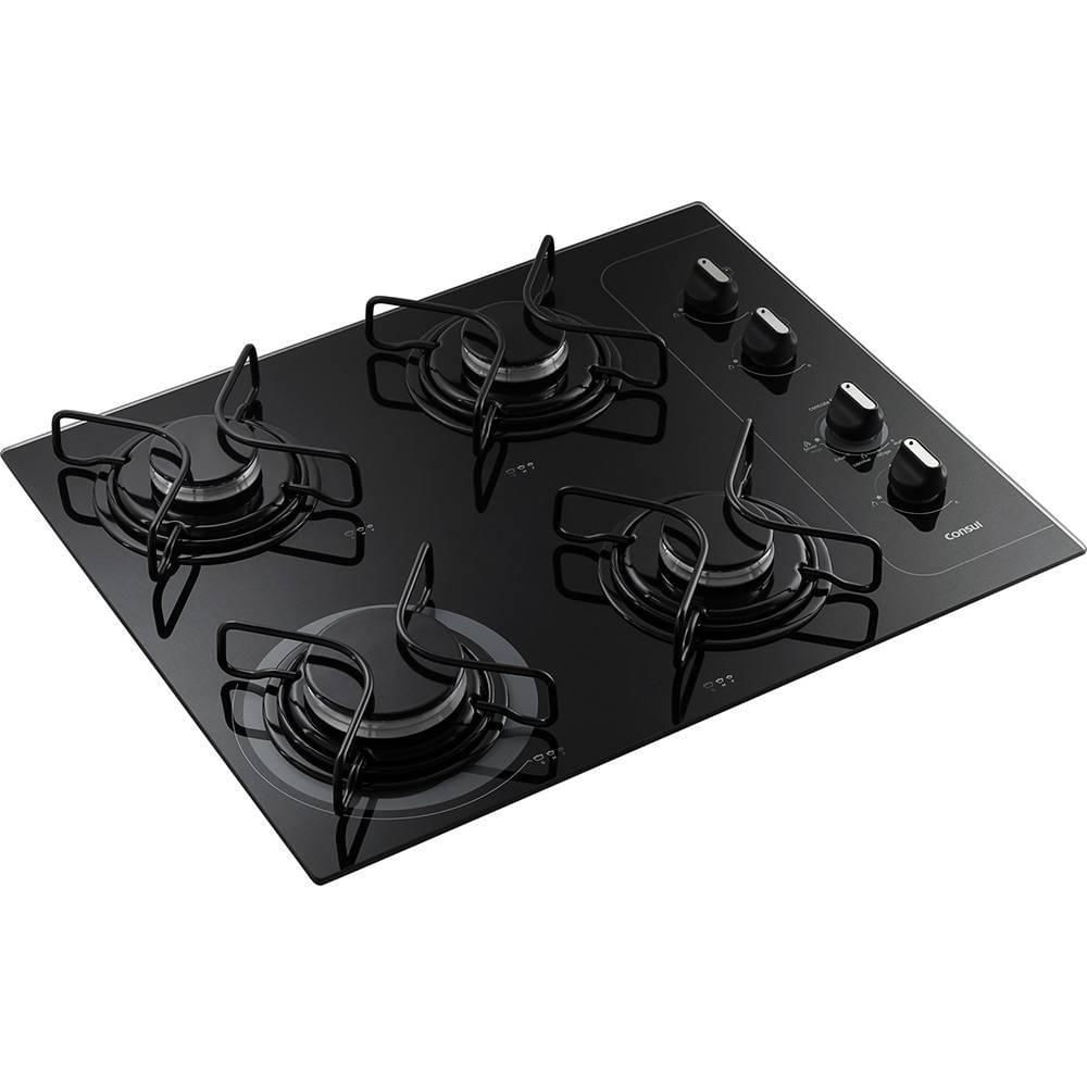 Cooktop 4 Bocas Consul à Gás GLP Facilite CD060AE Bivolt