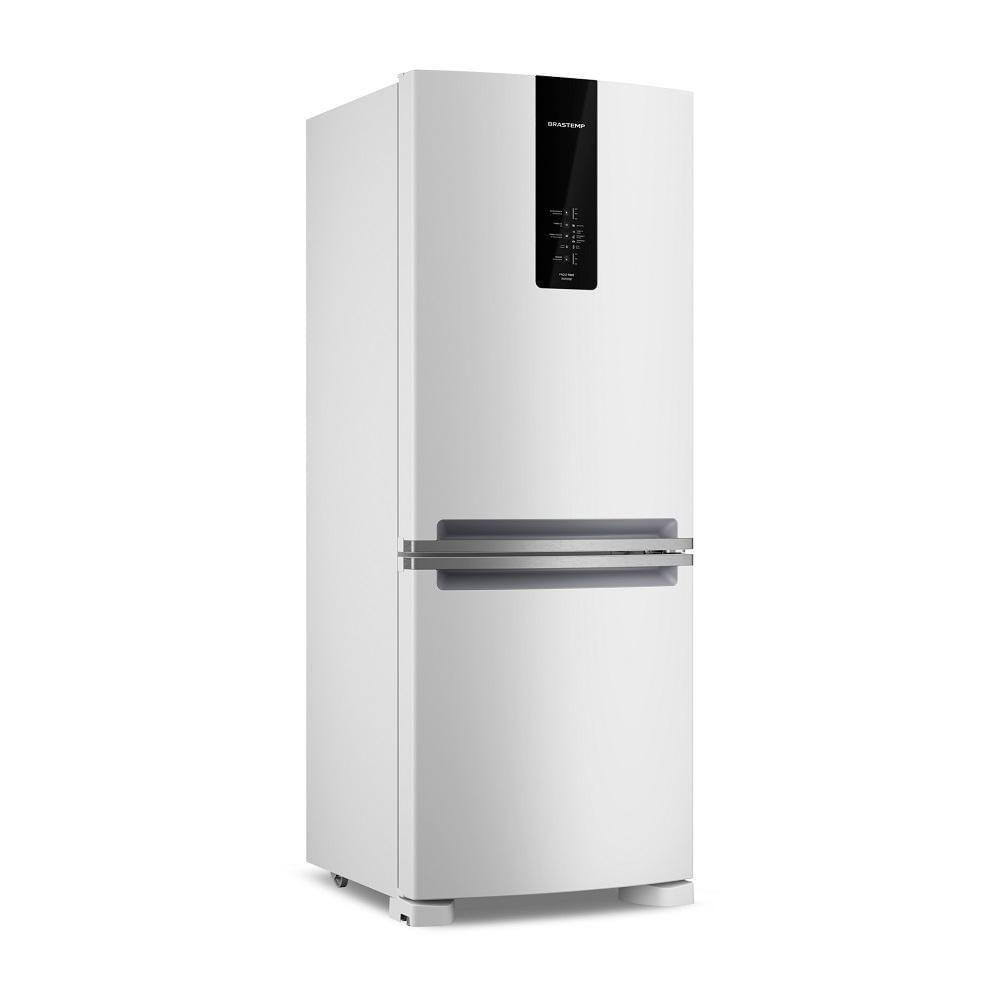 Geladeira Brastemp 447 Litros Frost Free Inverse com Smart Flow e Fresh Box Branco BRE57FBANA 127V