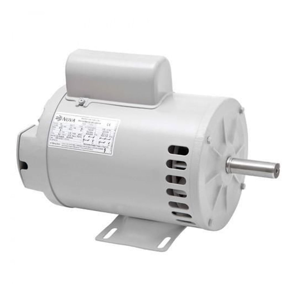 Motor Elétrico 1 Cv Nova Motores 2 Polos 3520 Rpm Monofásico Ip 21