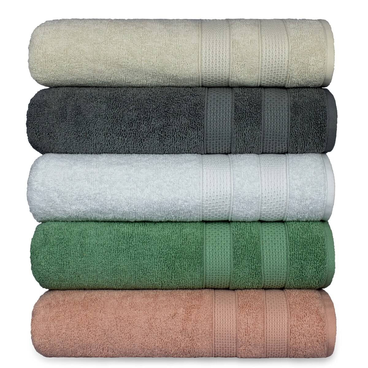 Kit 8 Toalha de Banho Fio Penteado Extra Macia - Comfort