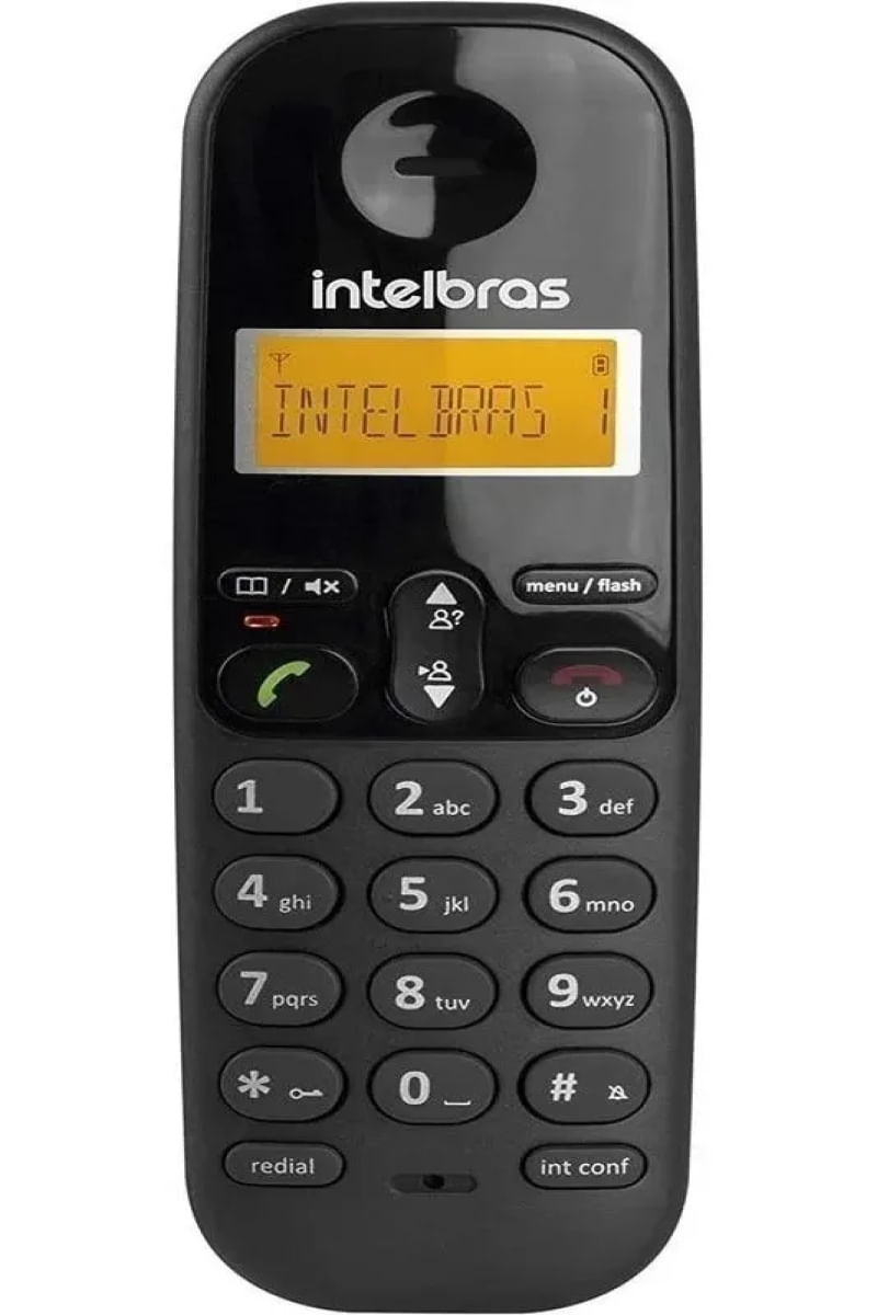 Telefone Ramal Digital Intelbras Ts 3111 Sem Fio Preto