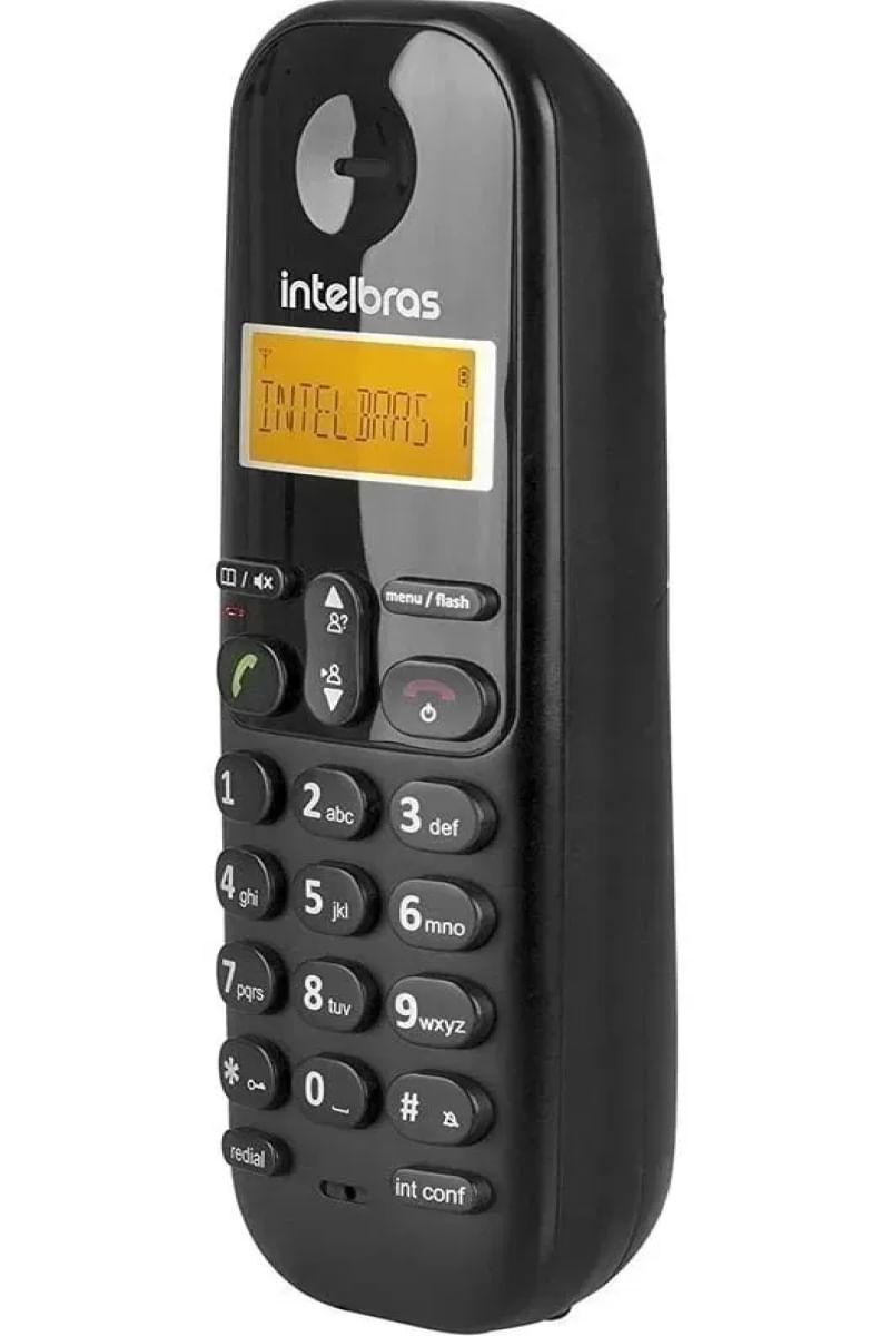 Telefone Ramal Digital Intelbras Ts 3111 Sem Fio Preto