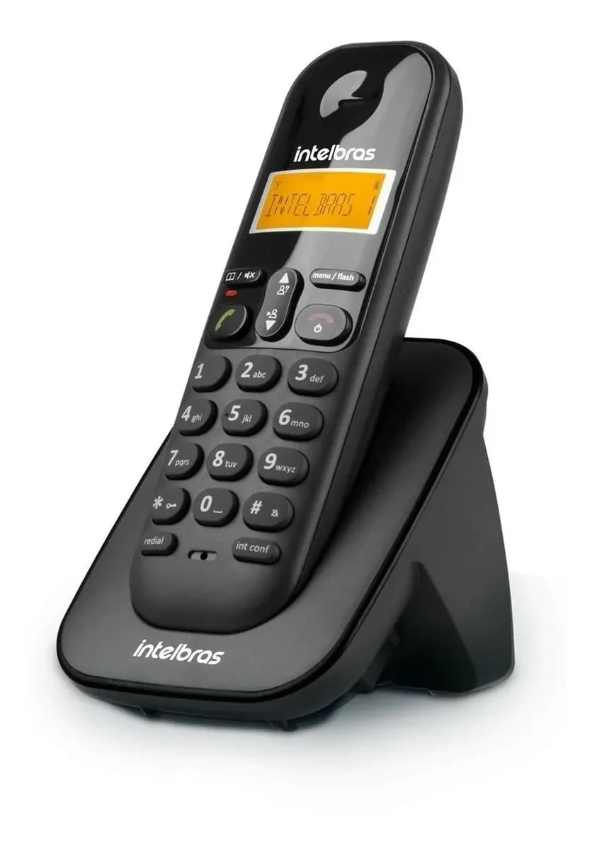 Telefone Ramal Digital Intelbras Ts 3111 Sem Fio Preto