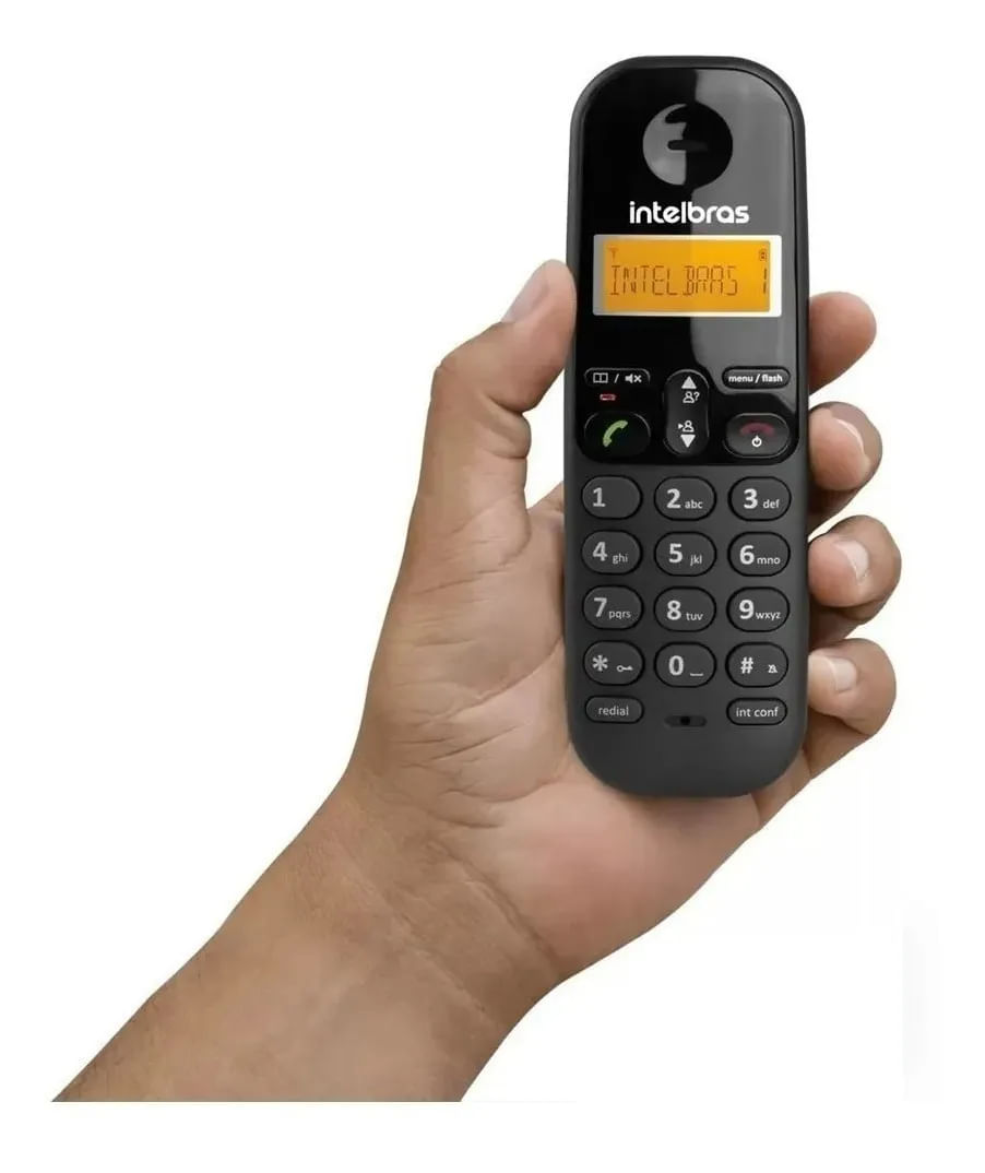 Telefone Ramal Digital Intelbras Ts 3111 Sem Fio Preto