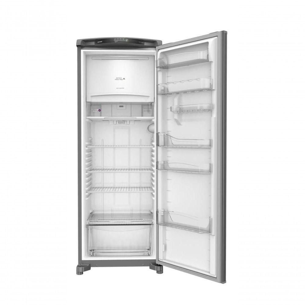 Geladeira Consul Frost Free 342 Litros Inox com Gavetão Hortifruti CRB39AK 127V