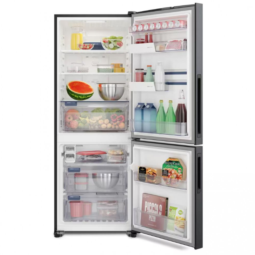 Geladeira Electrolux IB7B Frost Free Inverse Efficient com AutoSense Preto / 110V
