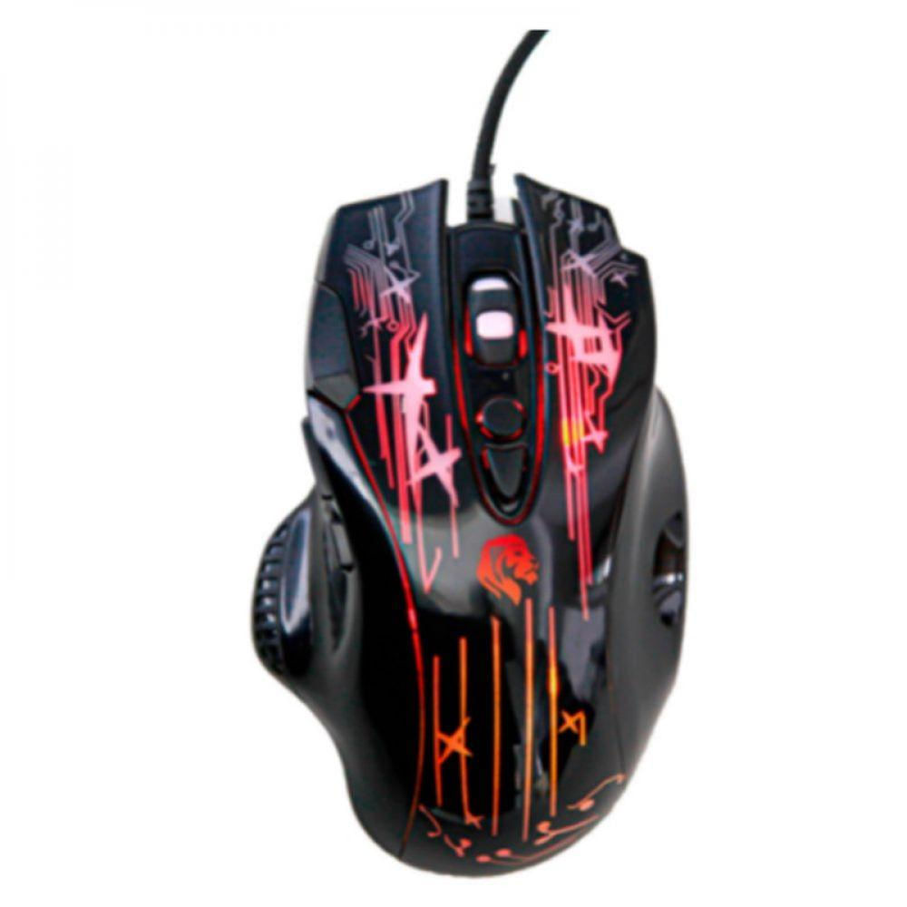 Mouse Usb Gamer Hayom Mu2905 2400Dpi Com Led Rgb Computador