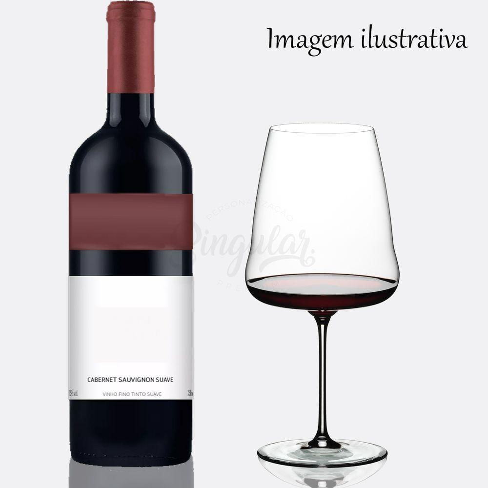 Jogo 6 Taças De Vinho 30cm Cristal Importado Riedel ø11.5cm