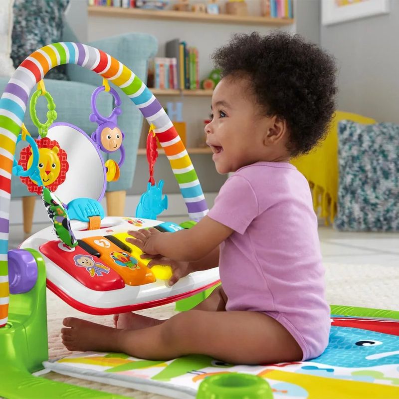 Ginásio de Atividades Pianinho Deluxe Fisher Price Baby Le biscuit
