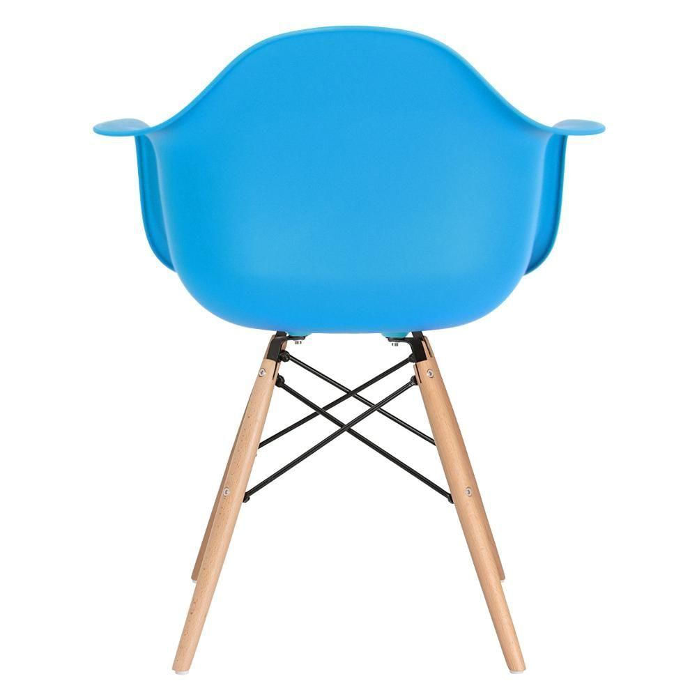 Cadeira Charles Eames Eiffel Daw Clara Azul Céu