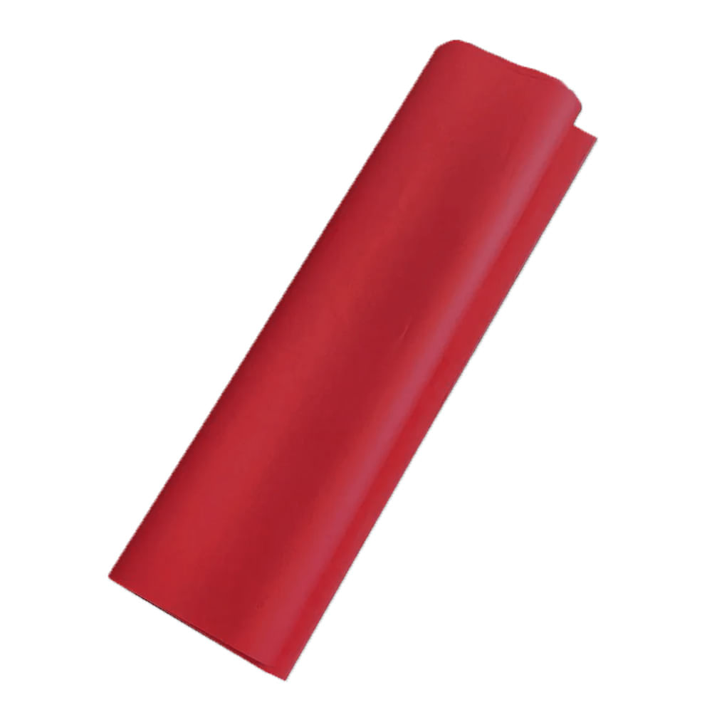 Kit 139 Folhas Papel de seda vermelho 48mm x 60mm