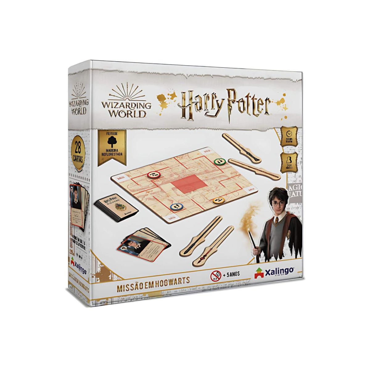 Jogo Missão Em Hogwarts Harry Potter 6796.5 - Xalingo