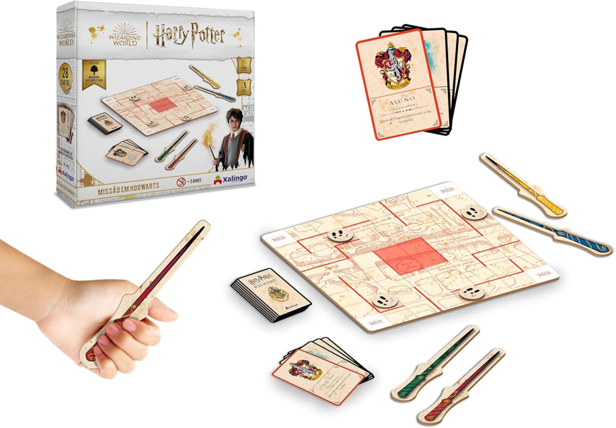 Jogo Missão Em Hogwarts Harry Potter 6796.5 - Xalingo