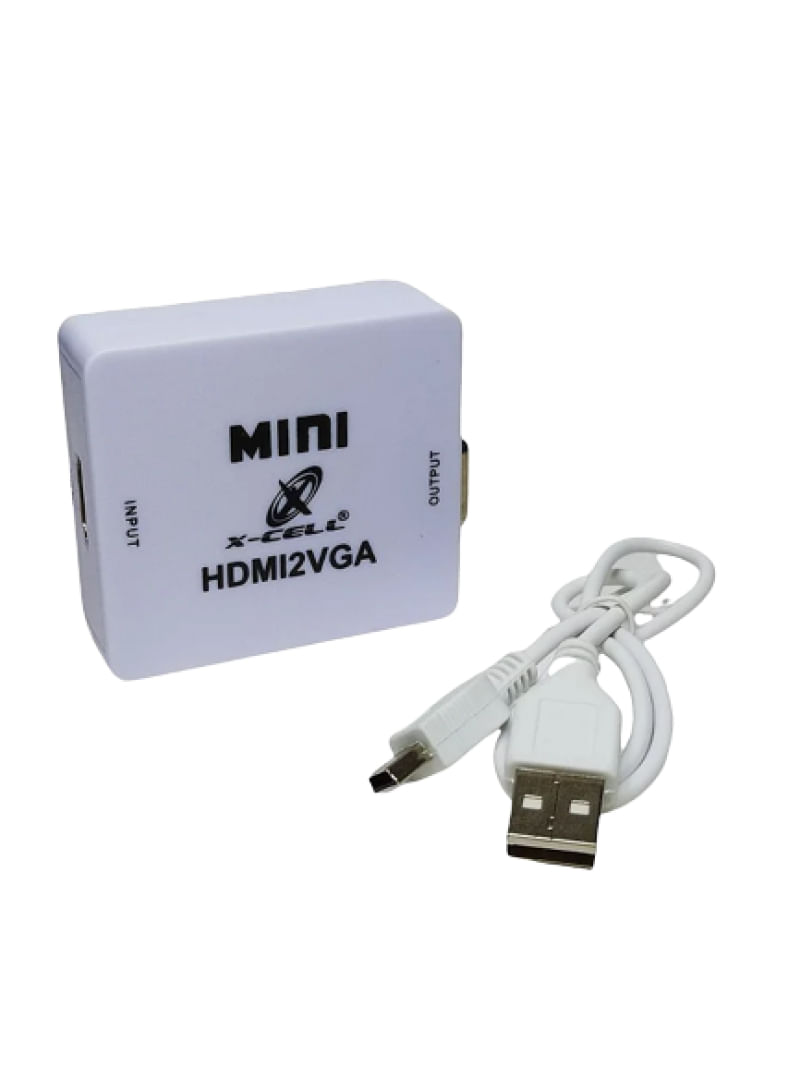 Mini Conversor Hdmi Para Vga XC-MC-03 X-cell