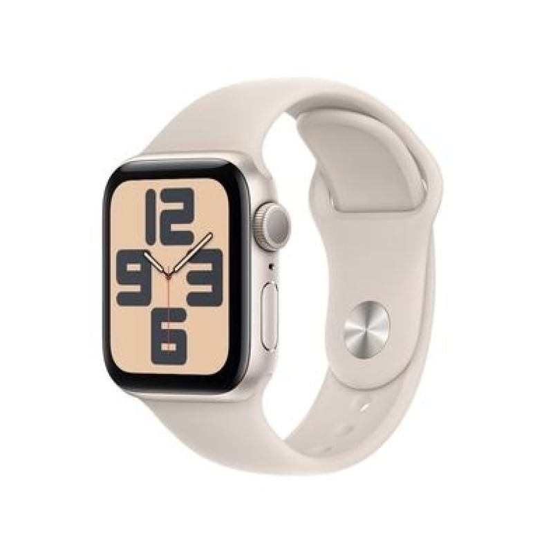 Apple Watch SE (GPS 40 mm) Caixa Estelar de Alumínio Pulseira Esportiva Estelar