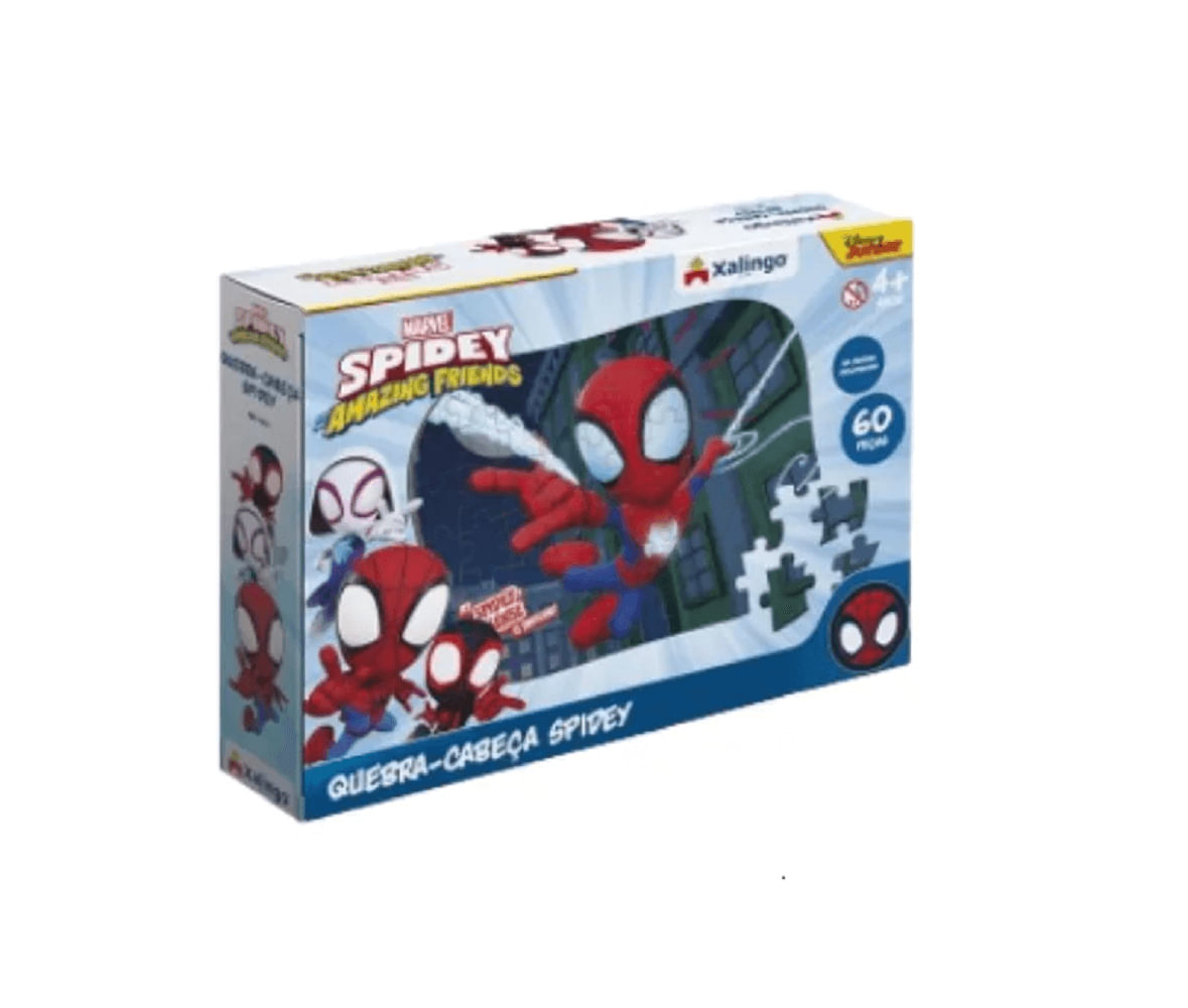 Quebra-Cabeça Spidey 60 peças 1782.1 - Xalingo