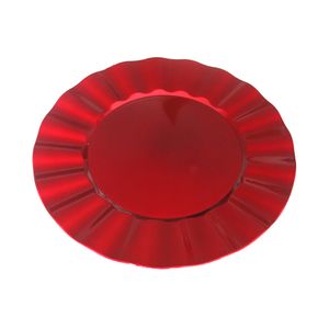 Sousplat de Plástico Le Natal Ball Vermelho 33cm