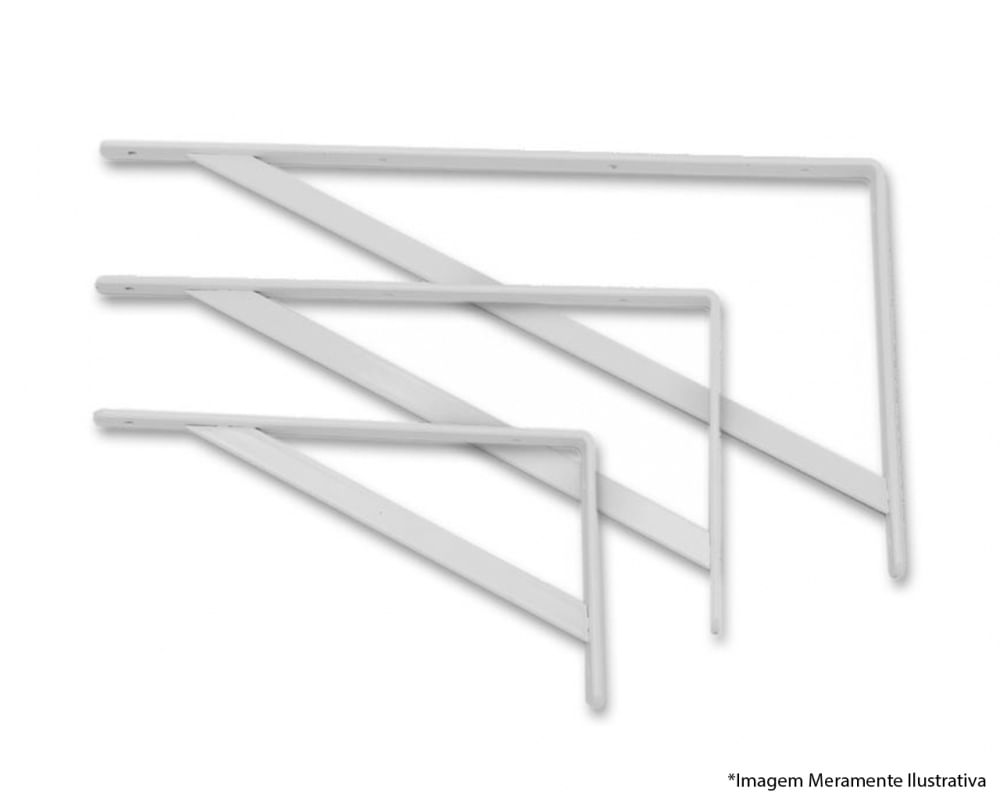 Cantoneira Mao Franc Refor Br 40Cm Epoxi c/12pcs