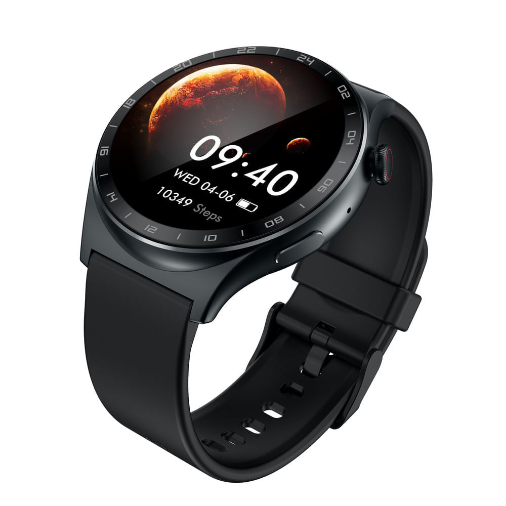 Smartwatch Infinix Xwatch 3 WE IP68 10 horas de Bateria Tela Amoled Always On 466 Pixels 1,43” - Preto