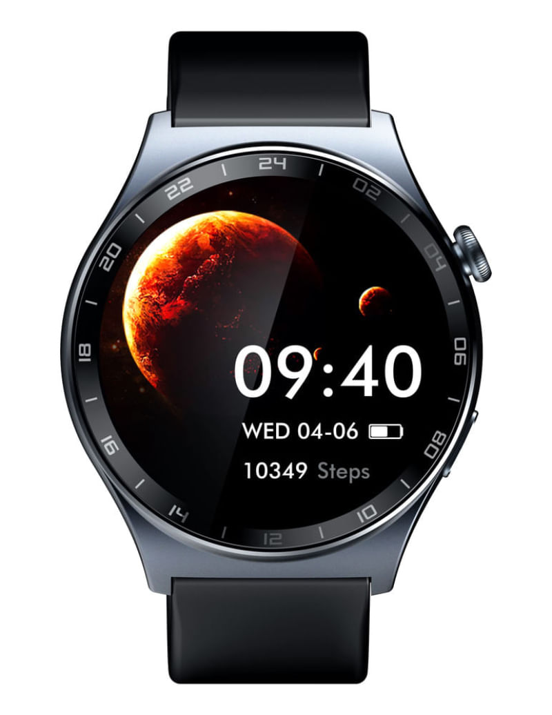 Smartwatch Infinix Xwatch 3 WE IP68 10 horas de Bateria Tela Amoled Always On 466 Pixels 1,43” - Preto