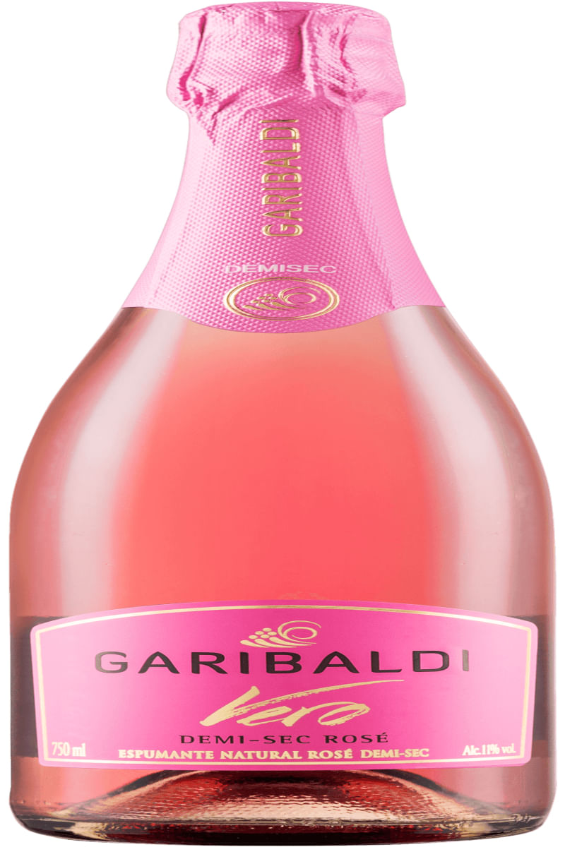 Espumante Demi Sec Rosé Vero Garibaldi 750ml