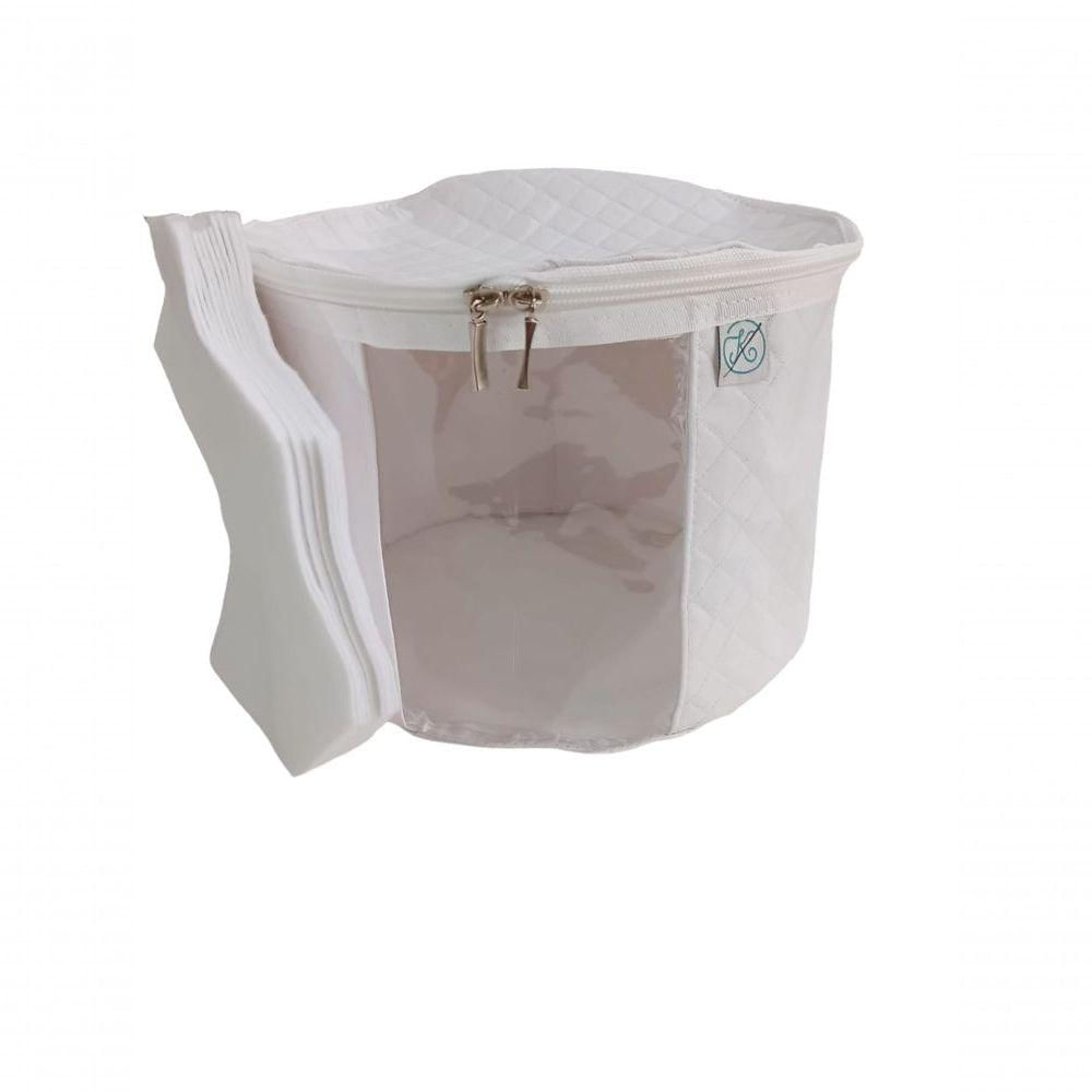 Organizador Protetor De Prato E Louça 24cm Branco