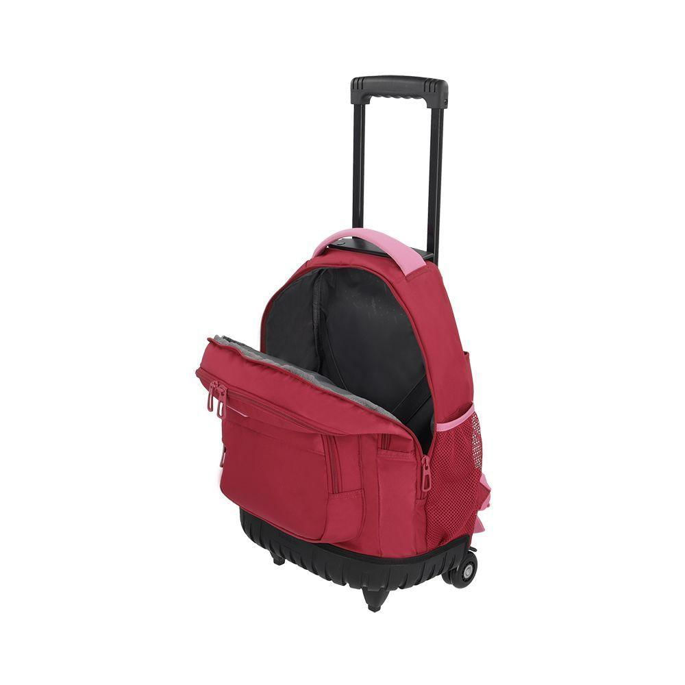 Mochila Com Rodinhas Executiva Samsonite Em Poliester Wheeled Acceleration Java Fúcsia - Rosa, U