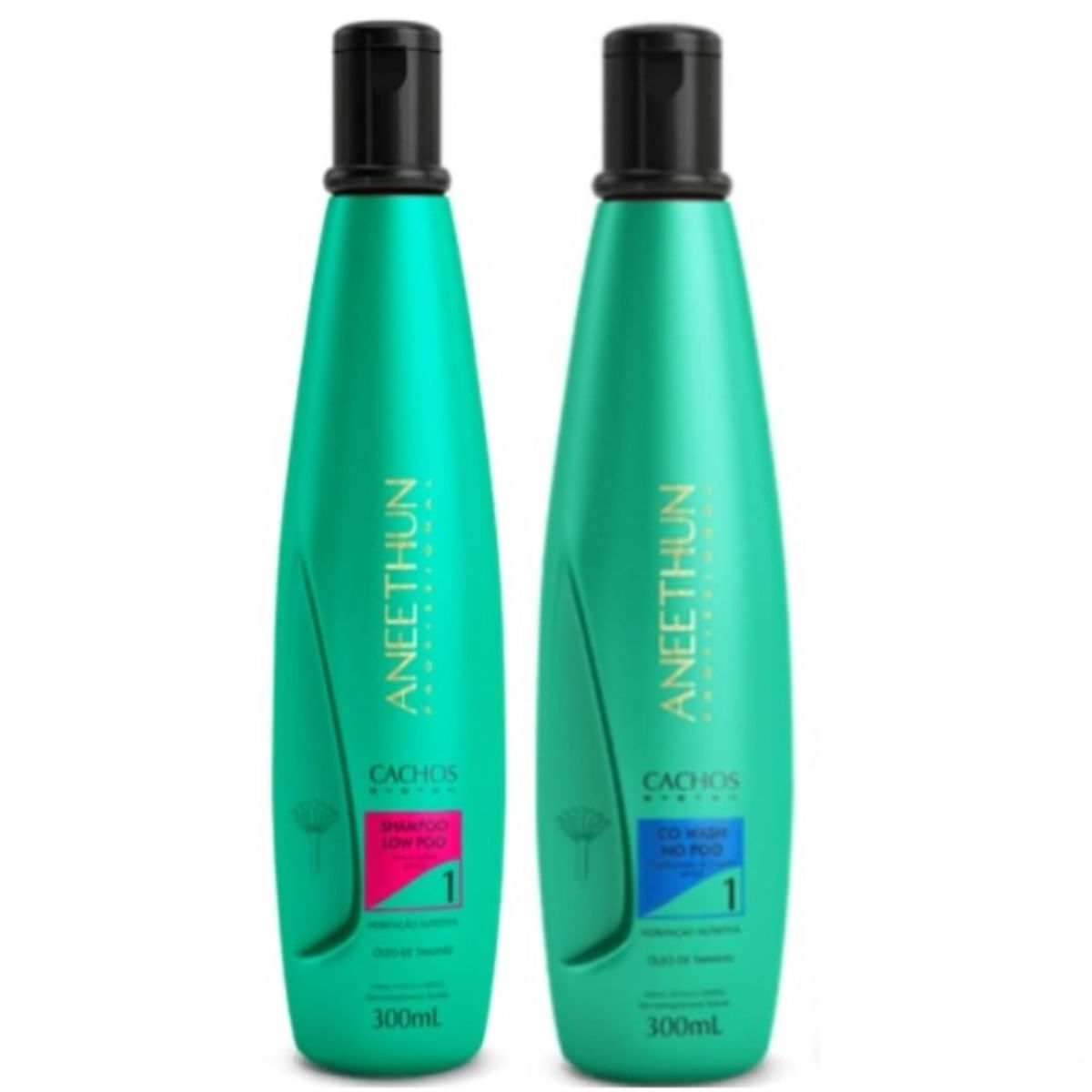 Kit Aneethun Cachos System Shampoo 300ml+Condicionador 300ml