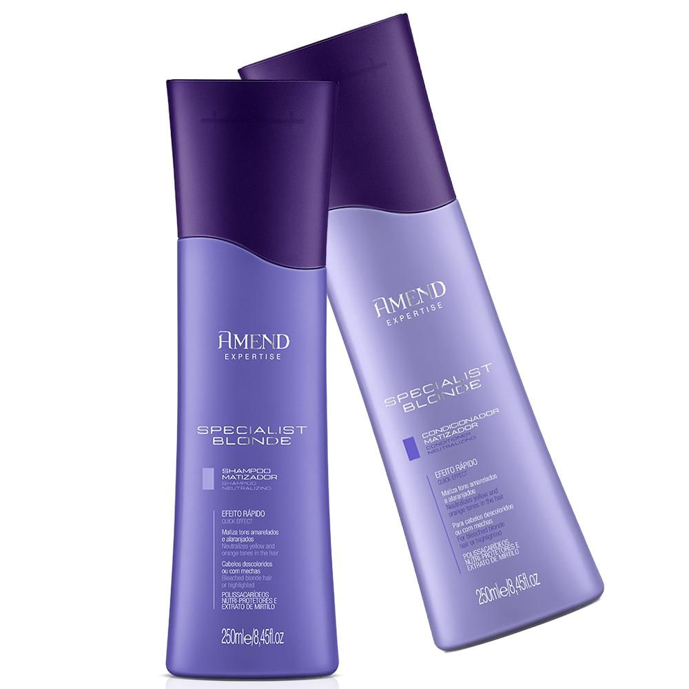 Kit Shampoo + Condicionador Specialist Blonde Amend 250ml