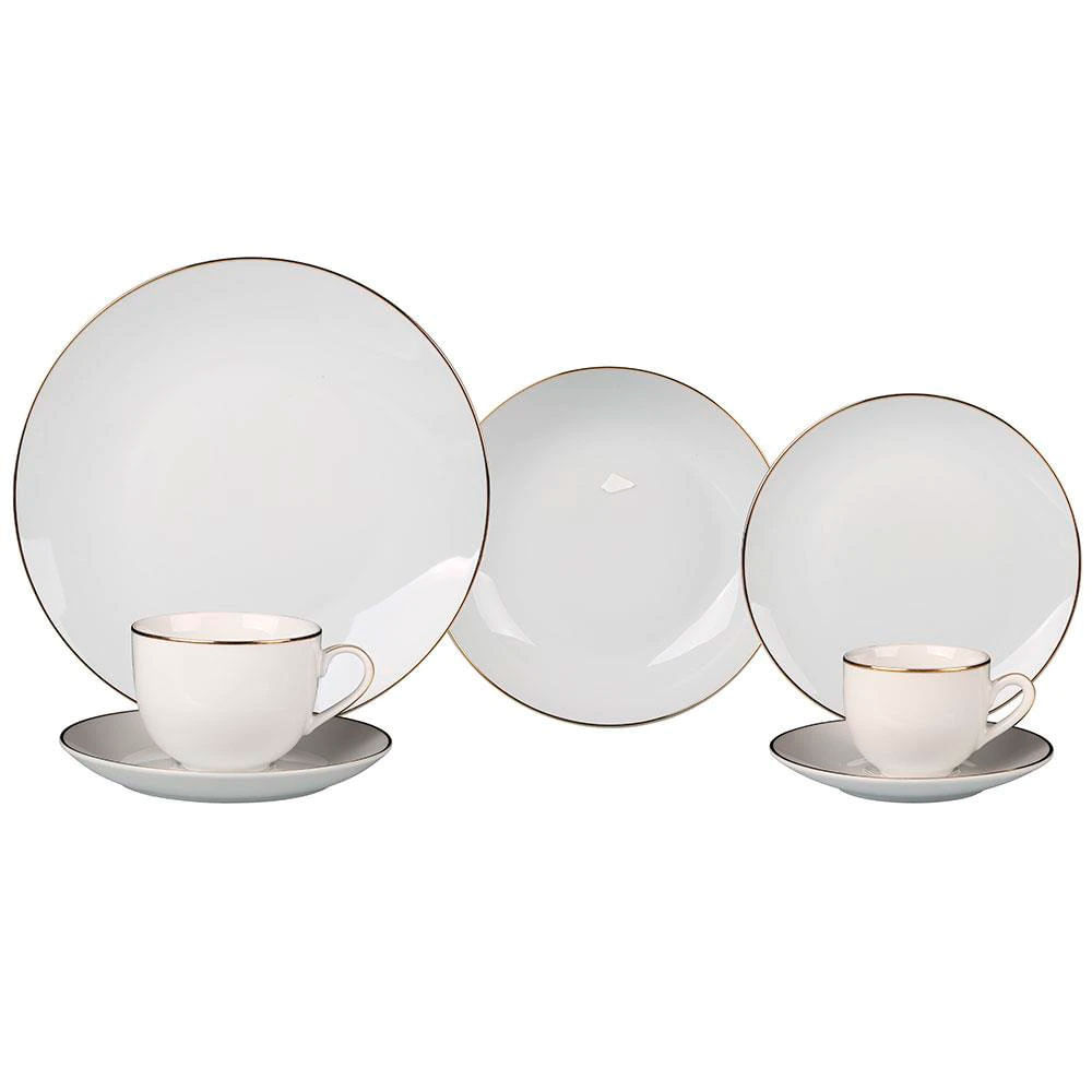Aparelho de Jantar 42 Peças L`Hermitage Legacy em Porcelana