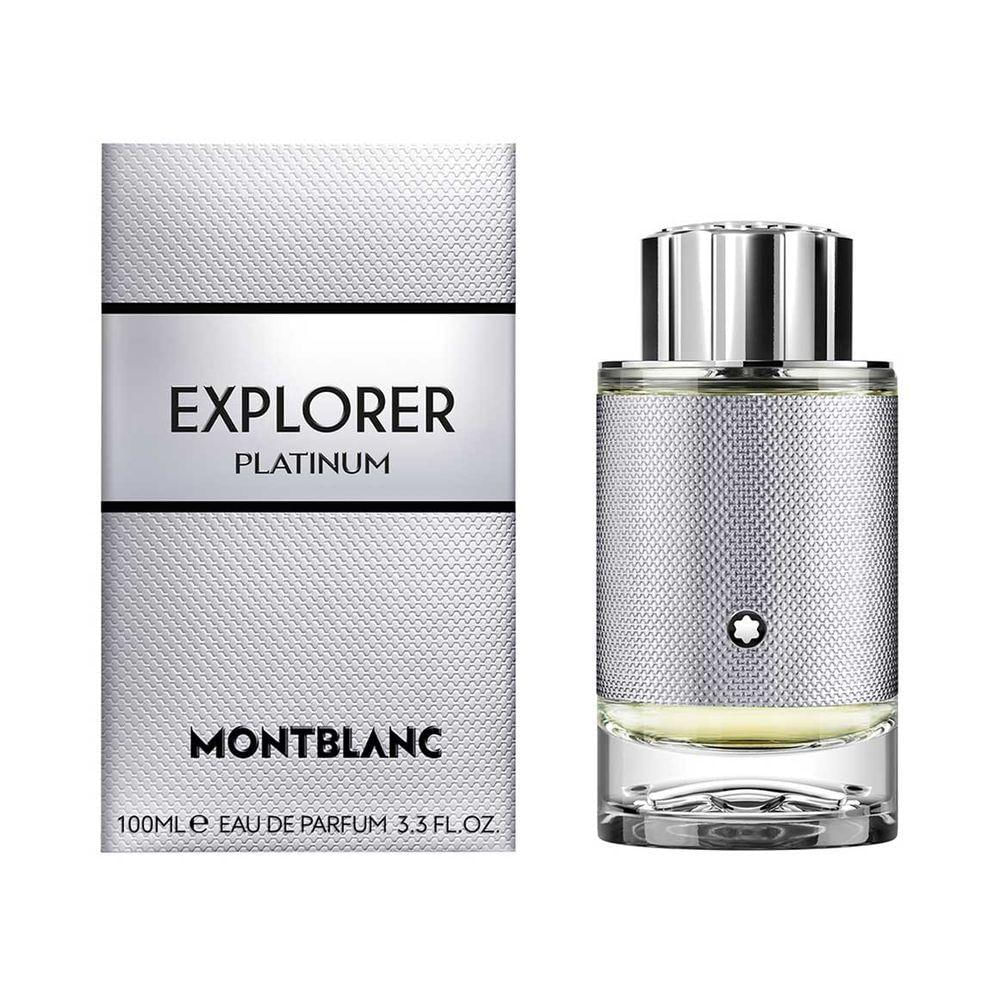 Perfume Montblanc Explorer Platinum - Eau De Parfum Volume Da Unidade 100 Ml