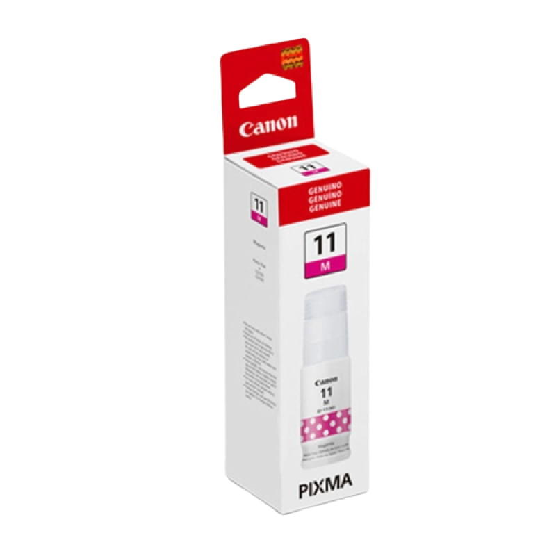 Refil De Tinta Canon Original Mega Tank Gi 11 Gi11 Magenta - G2160 G3160