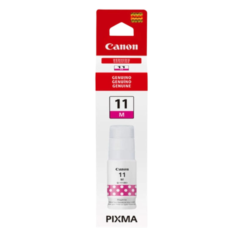 Refil De Tinta Canon Original Mega Tank Gi 11 Gi11 Magenta - G2160 G3160