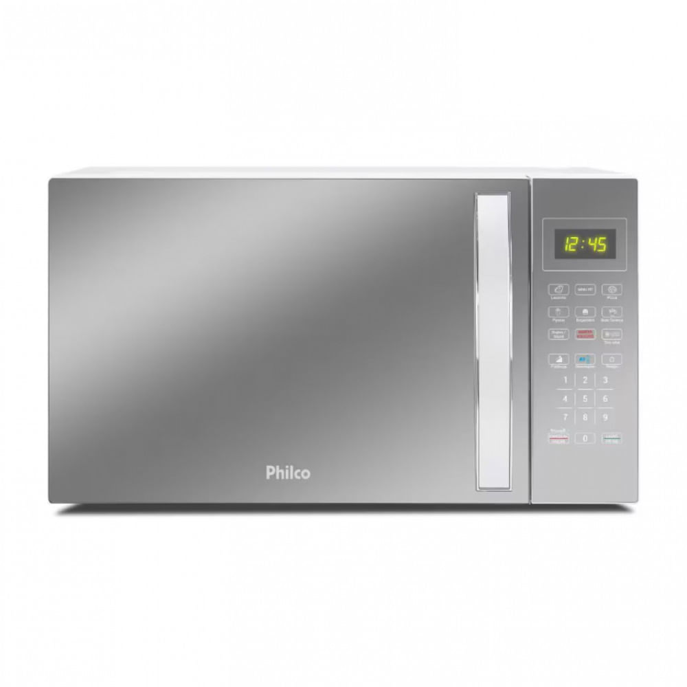 Micro-ondas Philco PMO38E 1400W com Função Manter Aquecido e Tirar Odor Branco / 220V