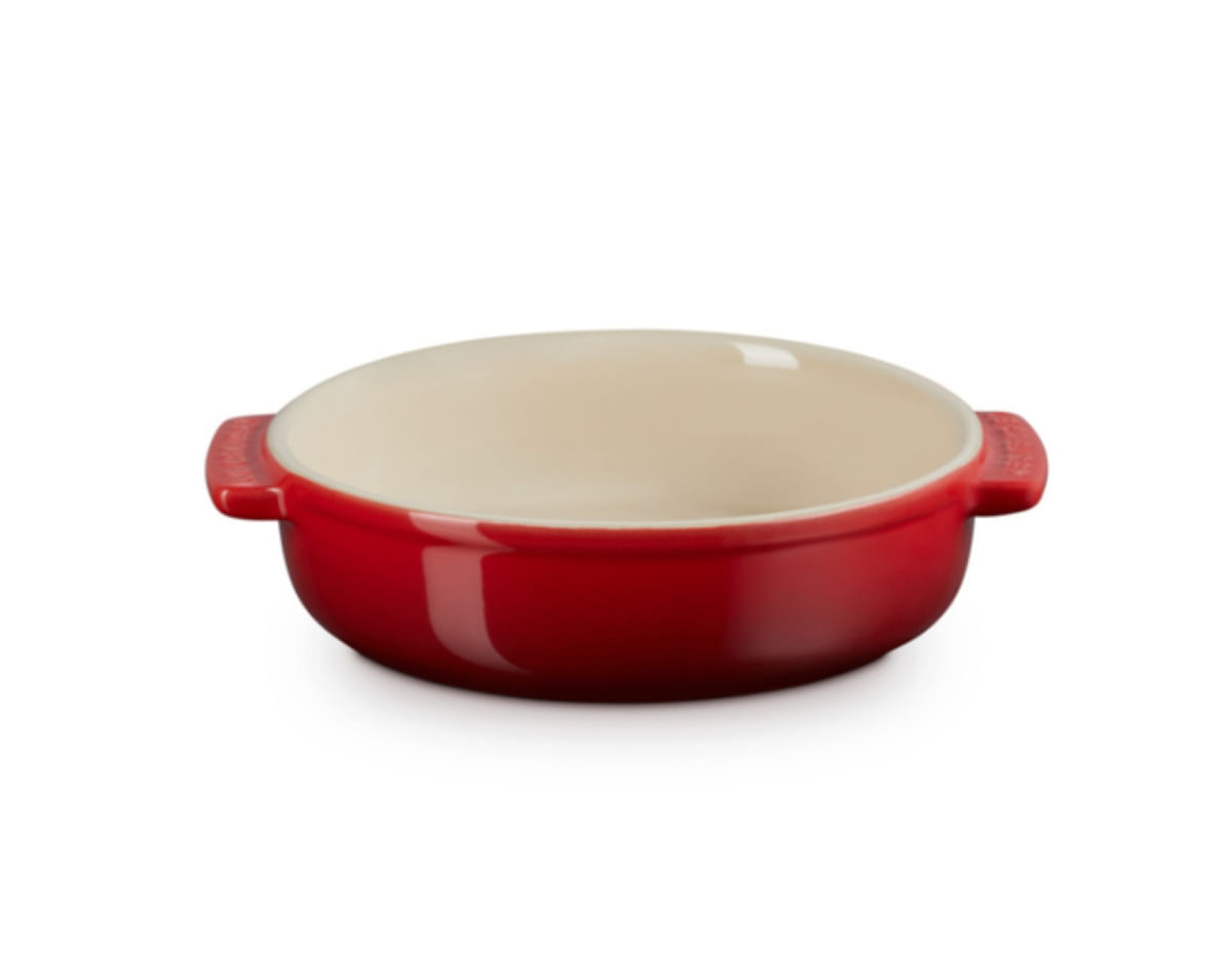 PRATO LE CREUSET PARA TAPAS EM CERÂMICA 14CM VERMELHO 72102140600001