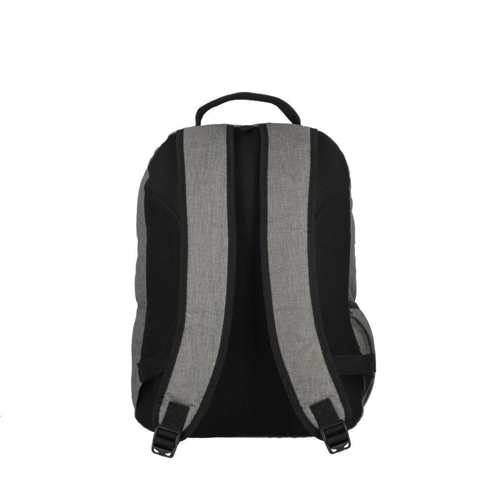 Mochila Para Notebook Em Poliéster American Tourister By Samsonite Newport Plus Cinza E Preto