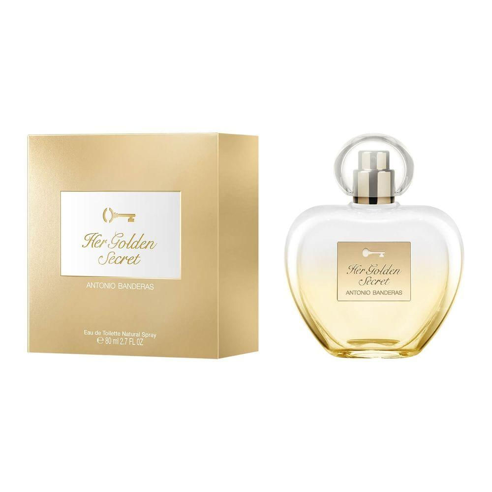 Perfume Antonio Banderas Her Golden Secret - Eau De Toilette - Feminino - 80 Ml Volume Da Unidade 80 Ml