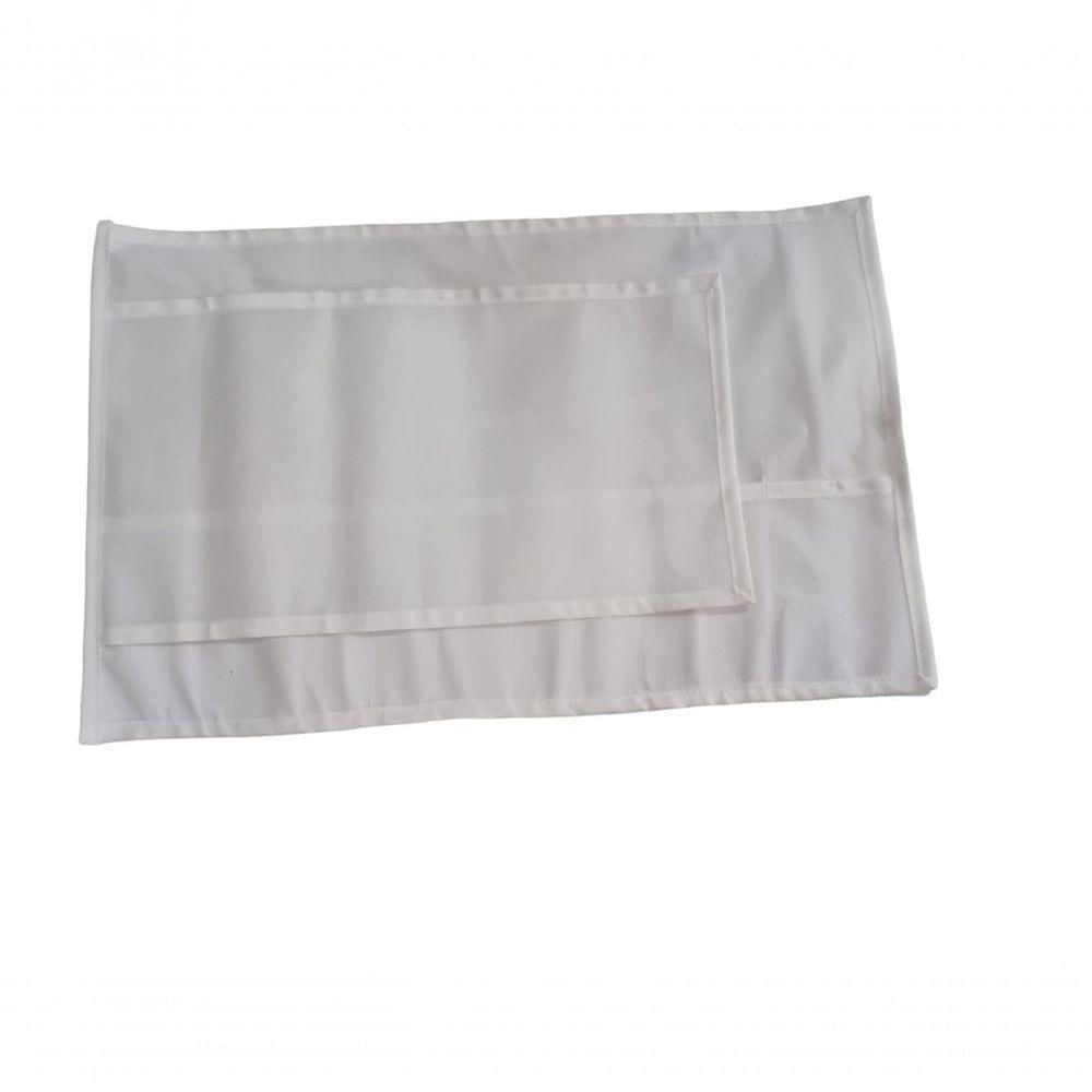 Organizador Protetor De Talheres 12 Nichos Em Tnt 31x50cm Branco