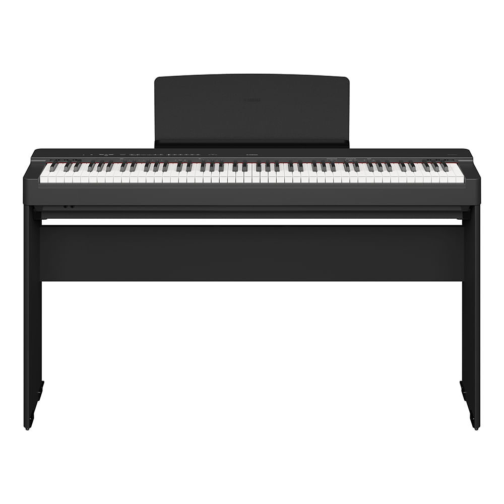 Estante L 200B Preta para Piano Digital P 225 Yamaha