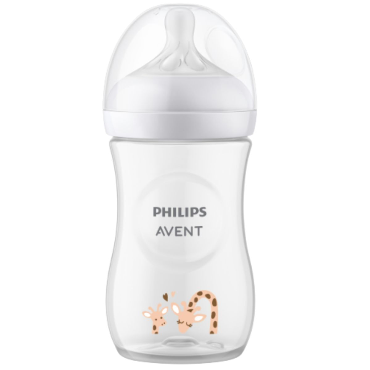 MAMADEIRA PETALA 3.0 260ML DECORADA GIRAFA - PHILPS AVENT