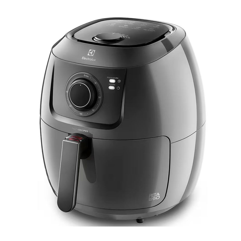 Fritadeira Elétrica Sem Óleo Air Fryer Electrolux EAF50 5L Cinza / 220V