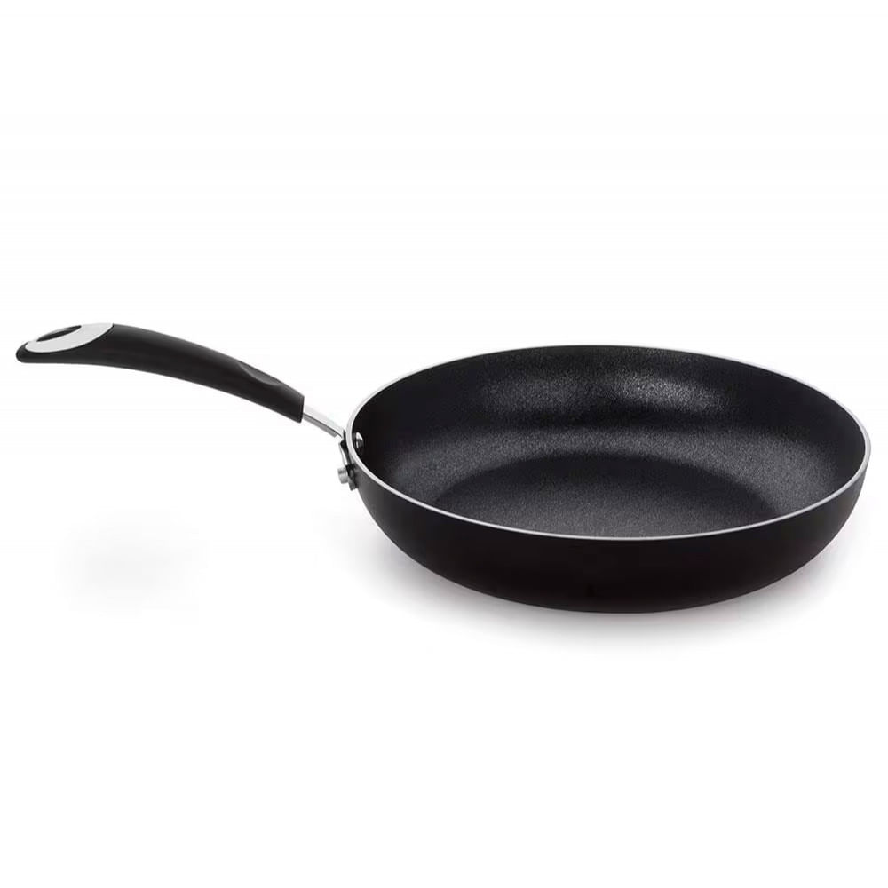 Frigideira Multiflon Dom com Revestimento Antiaderente Quartzo - 28 cm Preto