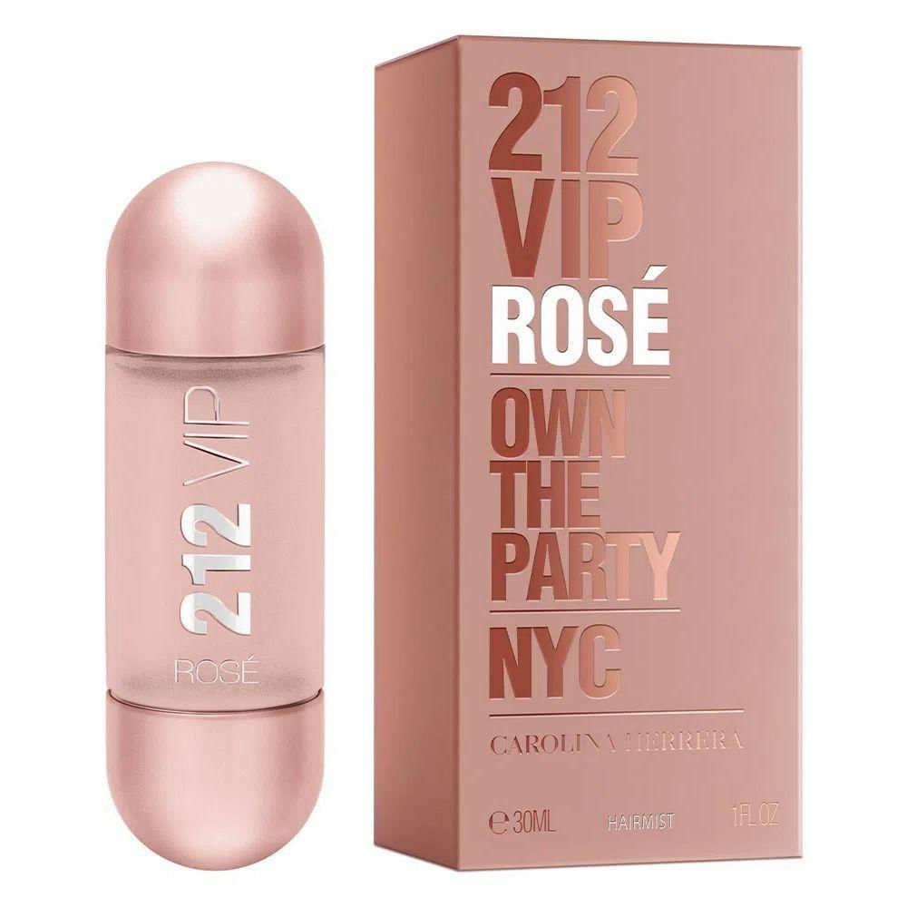 Carolina Herrera 212 Vip Rose Hair Mist 30ml Feminino