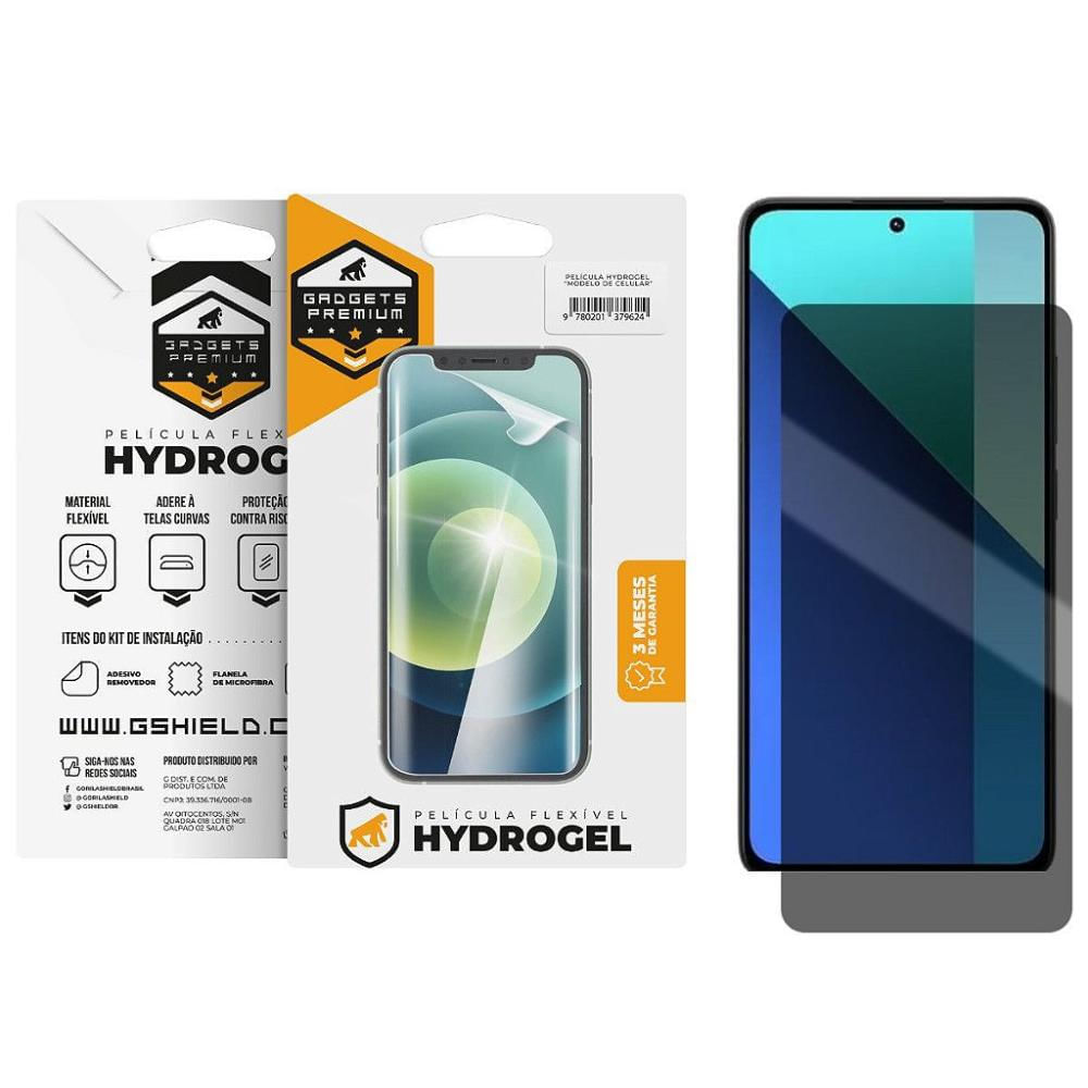Película para Redmi Note 13 - Privacidade Hydrogel - Gshield