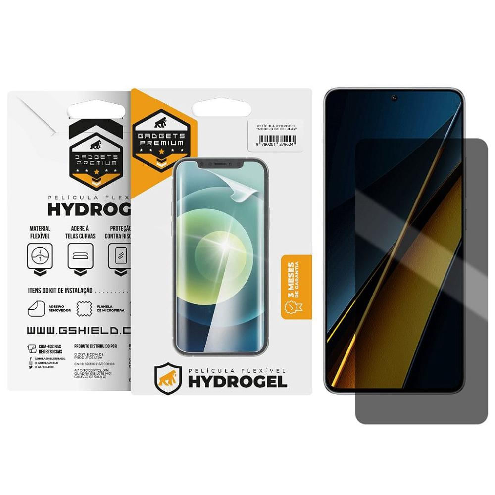 Película para Poco X6 PRO 5G - Privacidade Hydrogel- Gshield